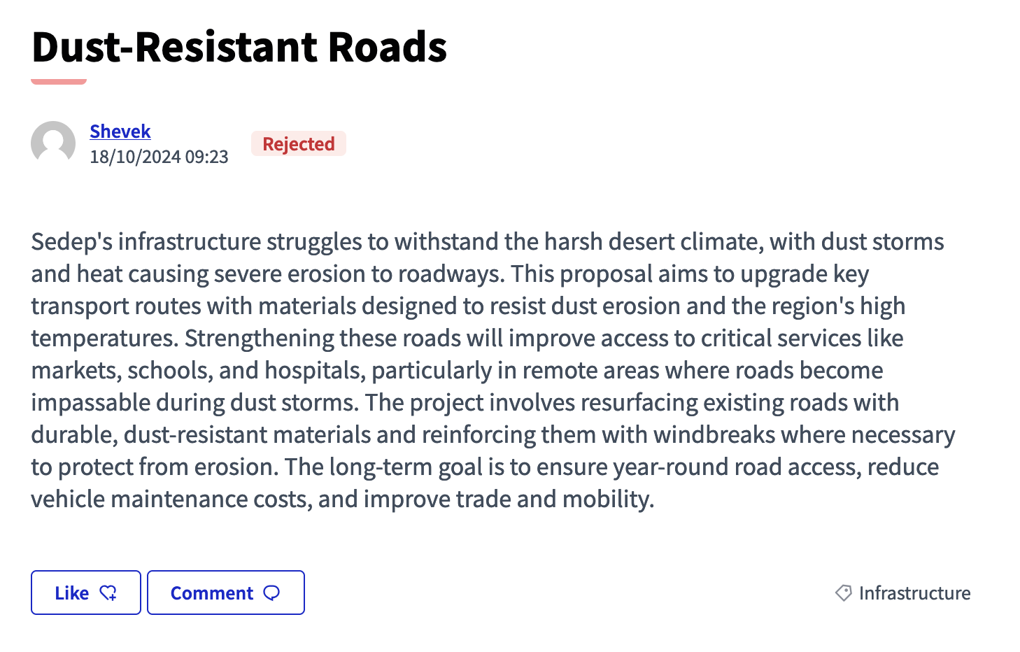 Endorsement button in sidebar